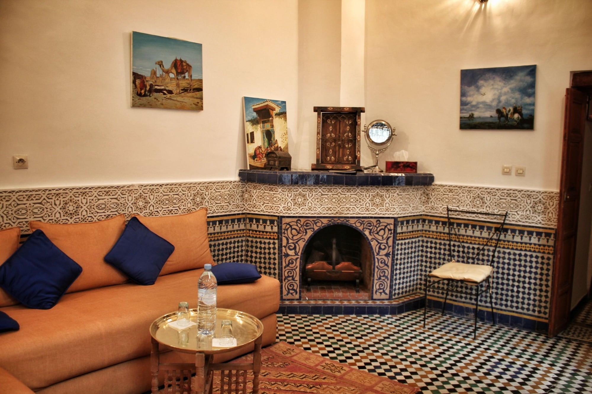 Riad La Cle De Fès Exteriör bild